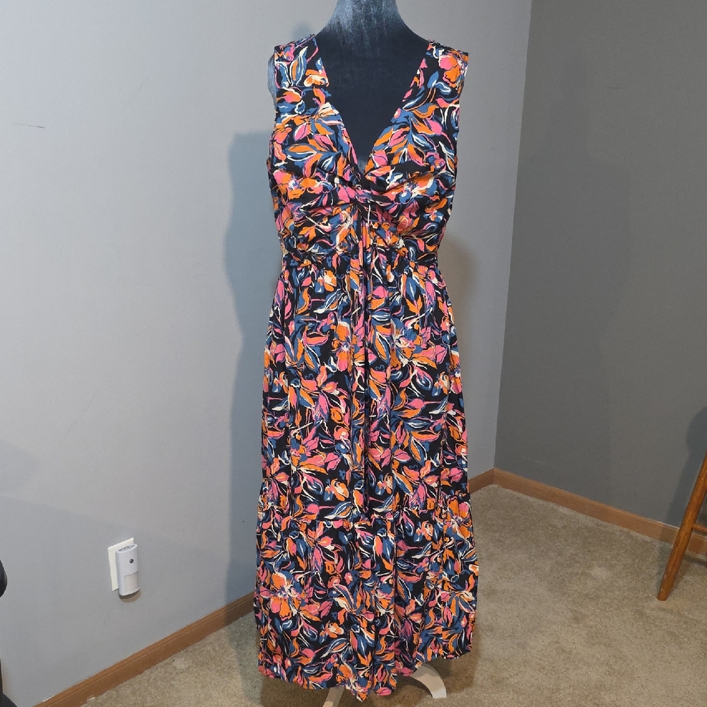 French Connection‎ Vibrant Floral Maxi Dress